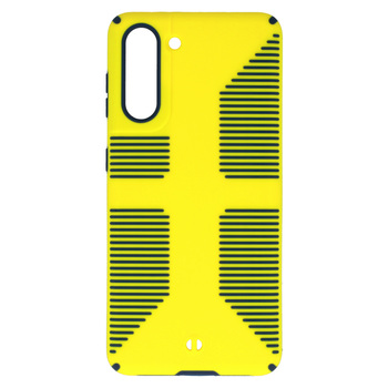 TEL PROTECT Grip Case do Samsung Galaxy S21 Plus Żółty