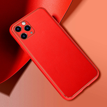 TEL PROTECT Luxury Case do Iphone 13 Pro Czerwony