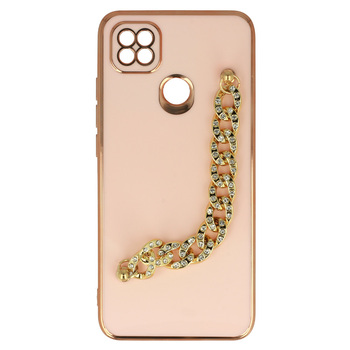 Trend Case do Xiaomi Redmi 10A wzór 4 jasnoróżowy