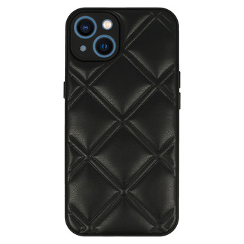 Leather 3D Case do Iphone 13 wzór 3 czarny