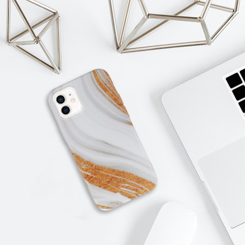 Marble Silicone for Iphone 12 Mini Design 1