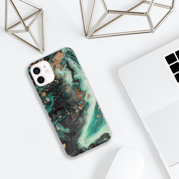 Marble Glitter Case for Iphone 12 Mini Design 4