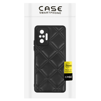 Leather 3D Case for Xiaomi Redmi Note 10 Pro/Note 10 Pro Max design 3 black