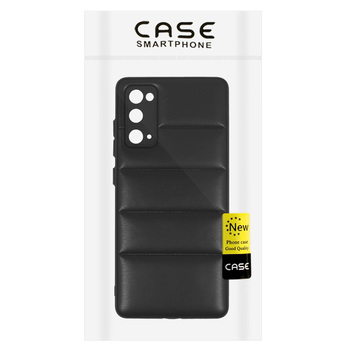 Leather 3D Case for Samsung Galaxy S20 FE/Lite design 2 black