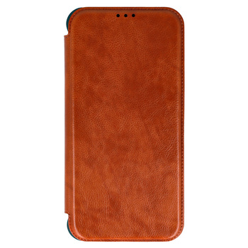 Kabura Razor Leather Book do Samsung Galaxy A13 4G brązowa