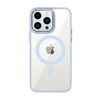 Tel Protect Magnetic Clear Case do Iphone 11 Pro Max Jasnoniebieski