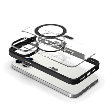 Tel Protect Magnetic Clear Case do Iphone 12/12 Pro Jasnoniebieski