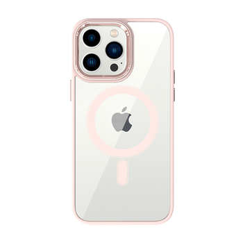 Tel Protect Magnetic Clear Case do Iphone 13 Łososiowy