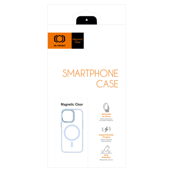 Tel Protect Magnetic Clear Case do Iphone 11 Jasnoniebieski