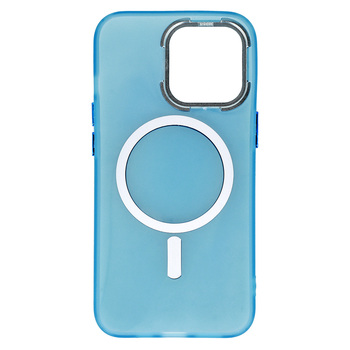 Magnetic Frosted Case for Iphone 11 Pro Max Blue