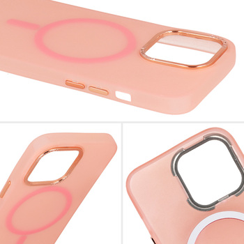 Magnetic Frosted Case for Iphone 11 Pro Max Pink