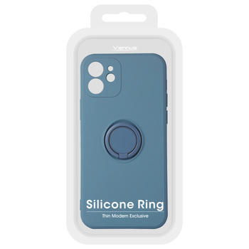 Vennus Silicone Ring do Xiaomi Redmi Note 12 5G/Poco X5 Niebieski
