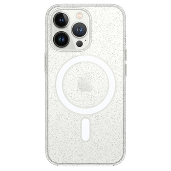 TEL PROTECT MagSilicone Clear Case do Iphone 12 Pro Glitter