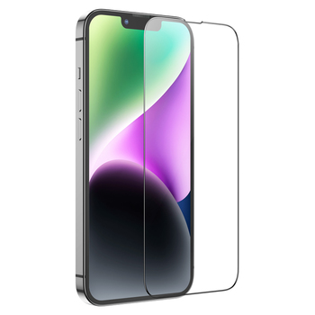 Borofone Hartowane szkło BF6 Diamond Armor Full Screen HD do Iphone 17e/16e/14/13/13 Pro - 10 sztuk
