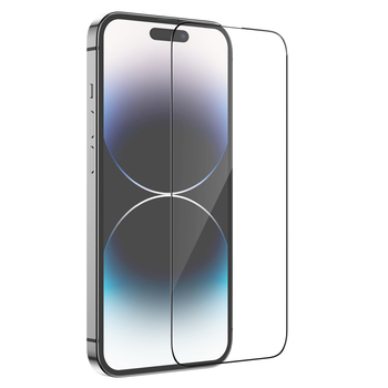 Borofone Hartowane szkło BF6 Diamond Armor Full Screen HD do Iphone 14 Pro - 10 sztuk