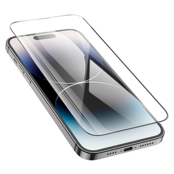 Borofone Hartowane szkło BF6 Diamond Armor Full Screen HD do Iphone 14 Pro - 10 sztuk