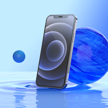 Borofone Hartowane szkło BF8 Diamond Armor Full Screen 5D Large Arc do Iphone 12 Pro Max - 10 sztuk