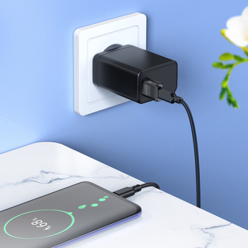 Borofone Adapter BV18 - USB to Type C - black
