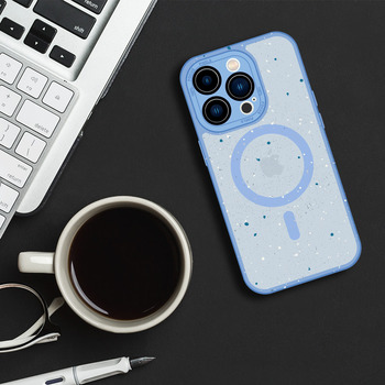 Tel Protect Magnetic Splash Frosted Case do Iphone 11 Pro Max Jasnoniebieski