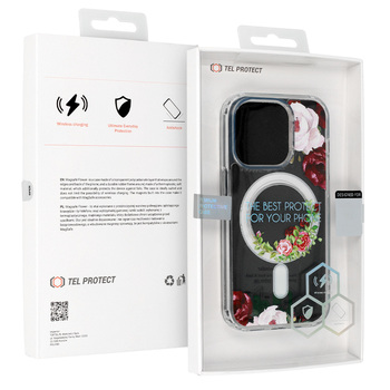 Tel Protect Flower Magsafe do Iphone 12 Pro Max wzór 2