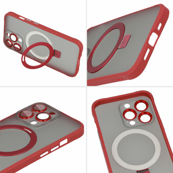 Tel Protect Magical Magsafe Stand Case do Iphone 11 Pro czerwony