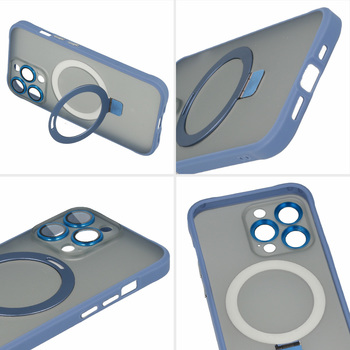 Tel Protect Magical Magsafe Stand Case for Iphone 14 Pro blue