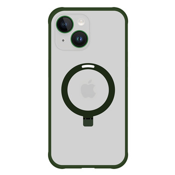 Tel Protect Magical Magsafe Stand Case for Iphone 13 green