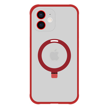 Tel Protect Magical Magsafe Stand Case do Iphone 12 czerwony