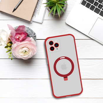 Tel Protect Magical Magsafe Stand Case do Iphone 11 Pro czerwony
