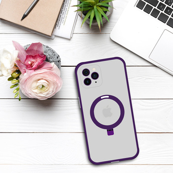 Tel Protect Magical Magsafe Stand Case do Iphone 11 Pro fioletowy