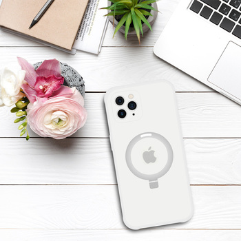 Tel Protect Magical Magsafe Stand Case for Iphone 11 Pro silver