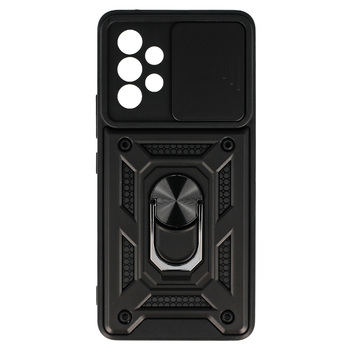 Slide Camera Armor Case for Samsung Galaxy A53 5G Black