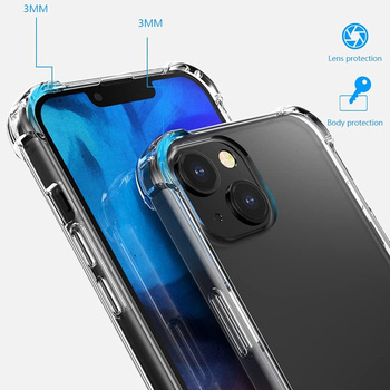 Back Case ANTI SHOCK 0,5mm do IPHONE 11 PRO PRZEZROCZYSTY