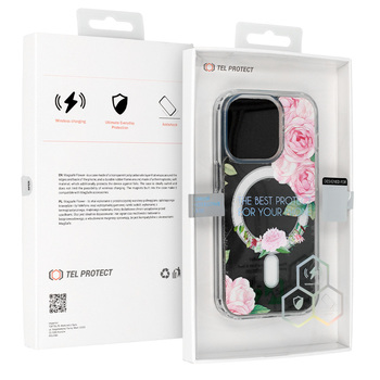 Tel Protect Flower Magsafe do Iphone 15 wzór 1