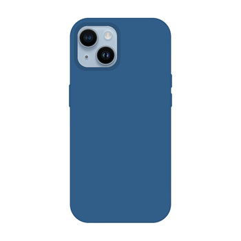Tel Protect Silicone Premium do Iphone 15 Plus granatowy