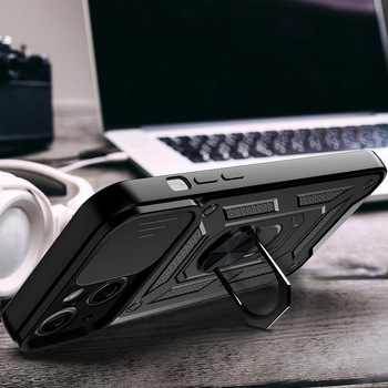 Slide Camera Armor Case do Xiaomi Redmi 12 Czarny