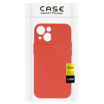 Camshield Soft do Iphone 15 Czerwony