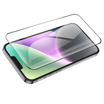 Borofone Hartowane szkło BF6 Diamond Armor Full Screen HD do Iphone 15 Plus/16 Plus - 10 sztuk