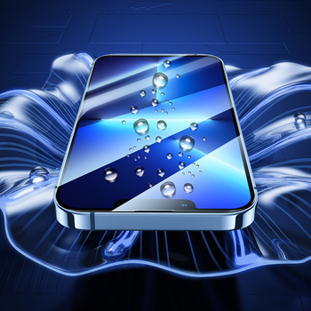Borofone Hartowane szkło BF6 Diamond Armor Full Screen HD do Iphone 15 Plus/16 Plus - 10 sztuk