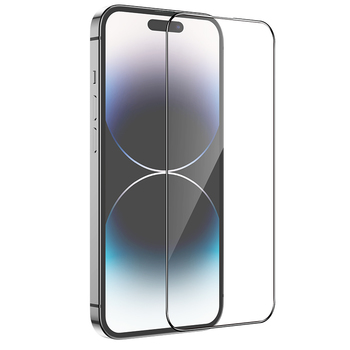 Borofone Hartowane szkło BF6 Diamond Armor Full Screen HD do Iphone 15 Pro Max - 10 sztuk