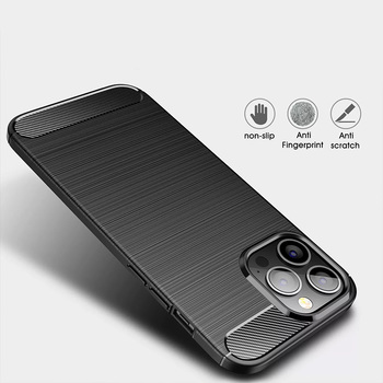 Back Case CARBON do IPHONE 15 PLUS Czarny