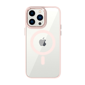 Tel Protect Magnetic Clear Case do Iphone 15 Plus Łososiowy