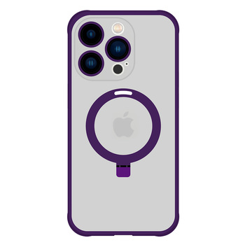 Tel Protect Magical Magsafe Stand Case do Iphone 15 Pro Max fioletowy