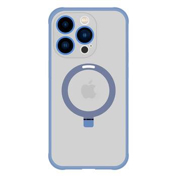 Tel Protect Magical Magsafe Stand Case for Iphone 15 Pro blue