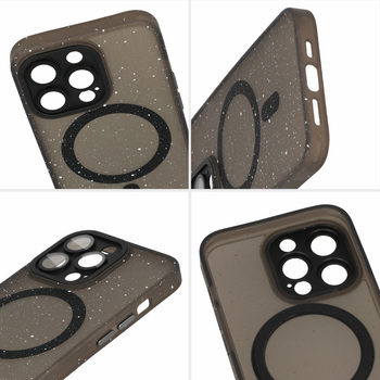 Tel Protect Magnetic Splash Frosted Case do Iphone 15 Plus Czarny
