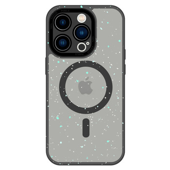 Tel Protect Magnetic Splash Frosted Case for Iphone 15 Pro Max Black