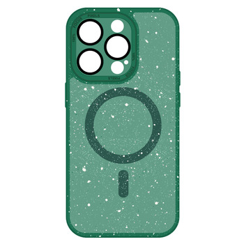 Tel Protect Magnetic Splash Frosted Case for Iphone 15 Pro Max Green