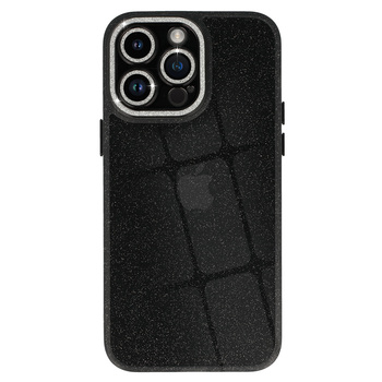 Liquid Glitter Camera Case do Iphone 13 Pro Max czarny