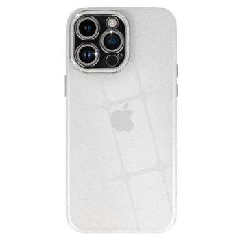 Liquid Glitter Camera Case do Iphone 13 Pro Max przezroczysty