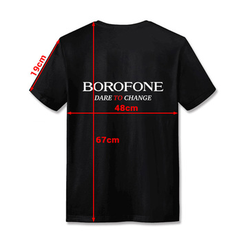 Borofone Koszulka T-shirt rozmiar M czarny